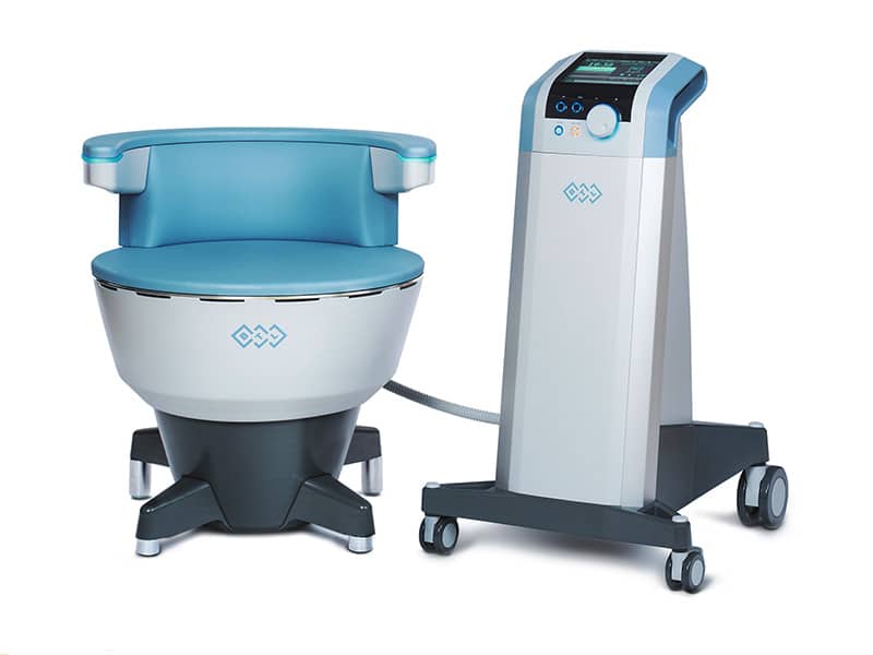 Emsella chair and unit