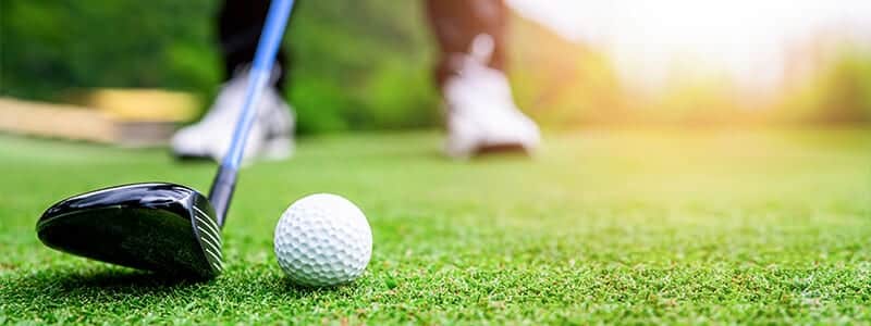 Golf Club and Ball