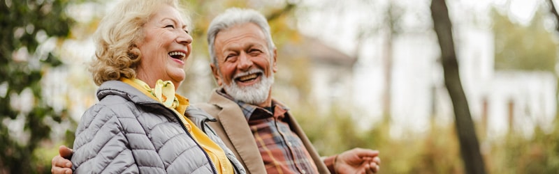 Man and woman after Emsella procedure in Colorado Springs