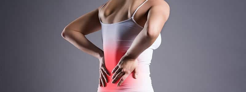 Woman with Sciatica Pain
